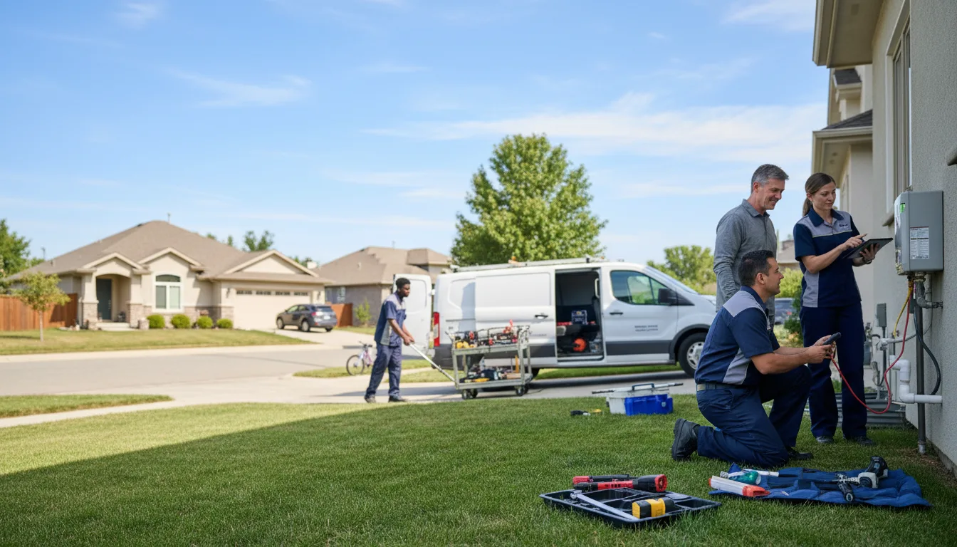 Tankless water heater service in Ethan, SD